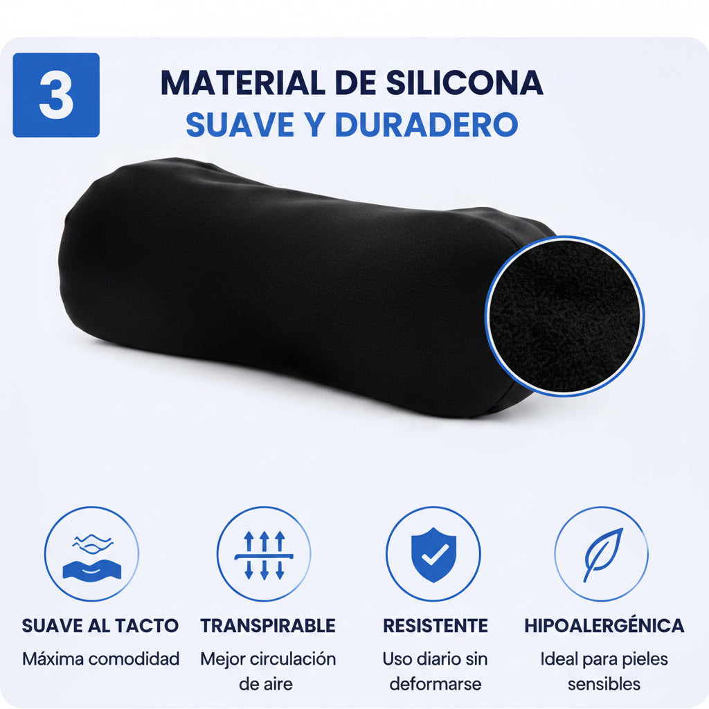 Almohada Cervical Ergonómica | Duerme Mejor y Despierta Sin Molestias