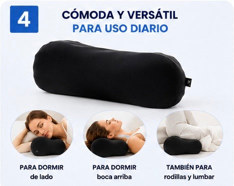 Almohada Cervical Ergonómica | Duerme Mejor y Despierta Sin Molestias