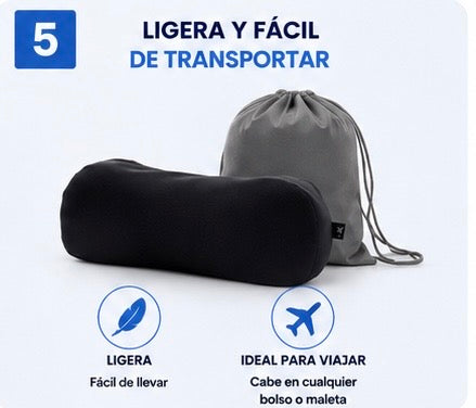Almohada Cervical Ergonómica | Duerme Mejor y Despierta Sin Molestias